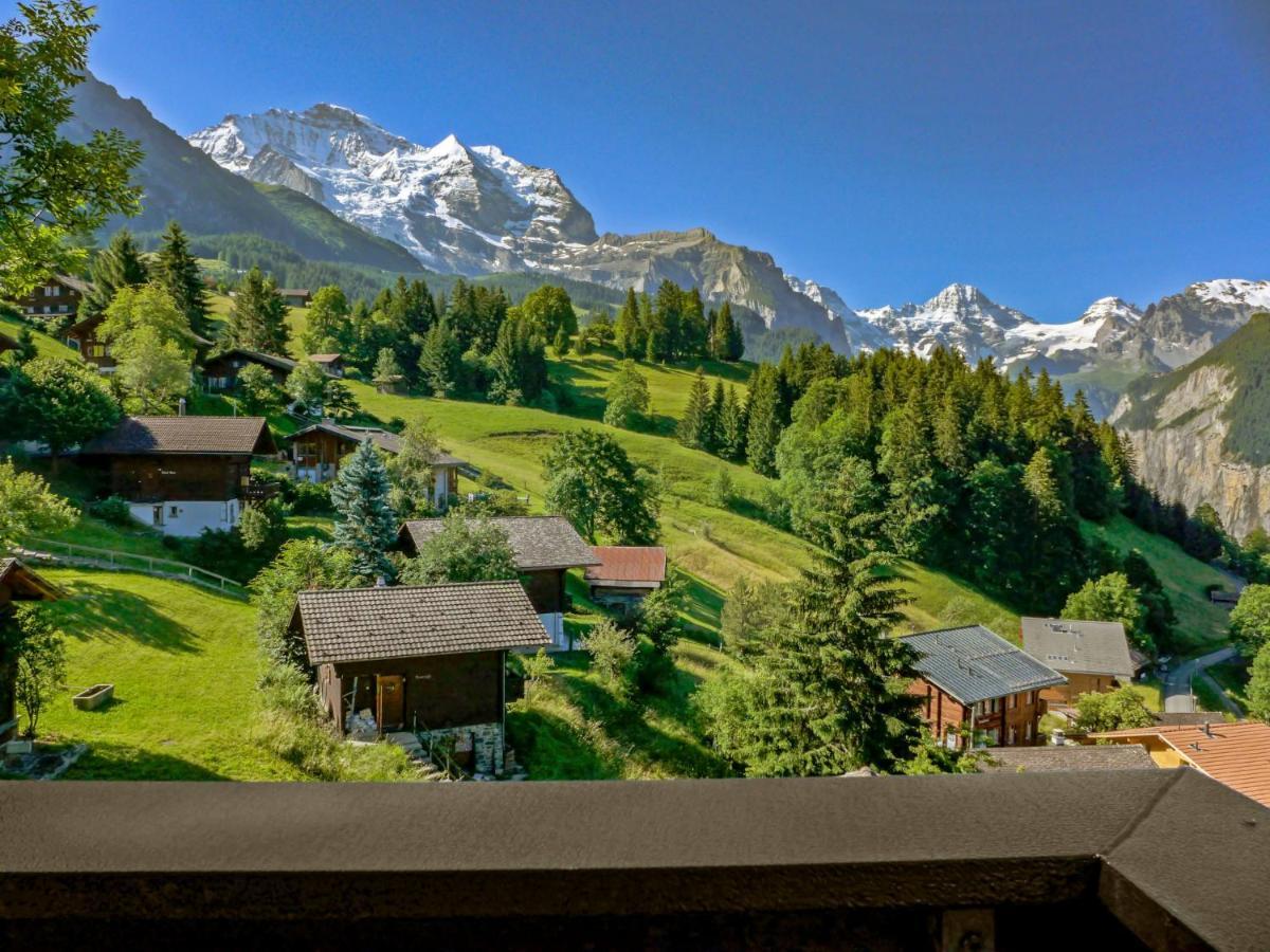 Apartment Bristol Apt-K By Interhome Wengen Esterno foto