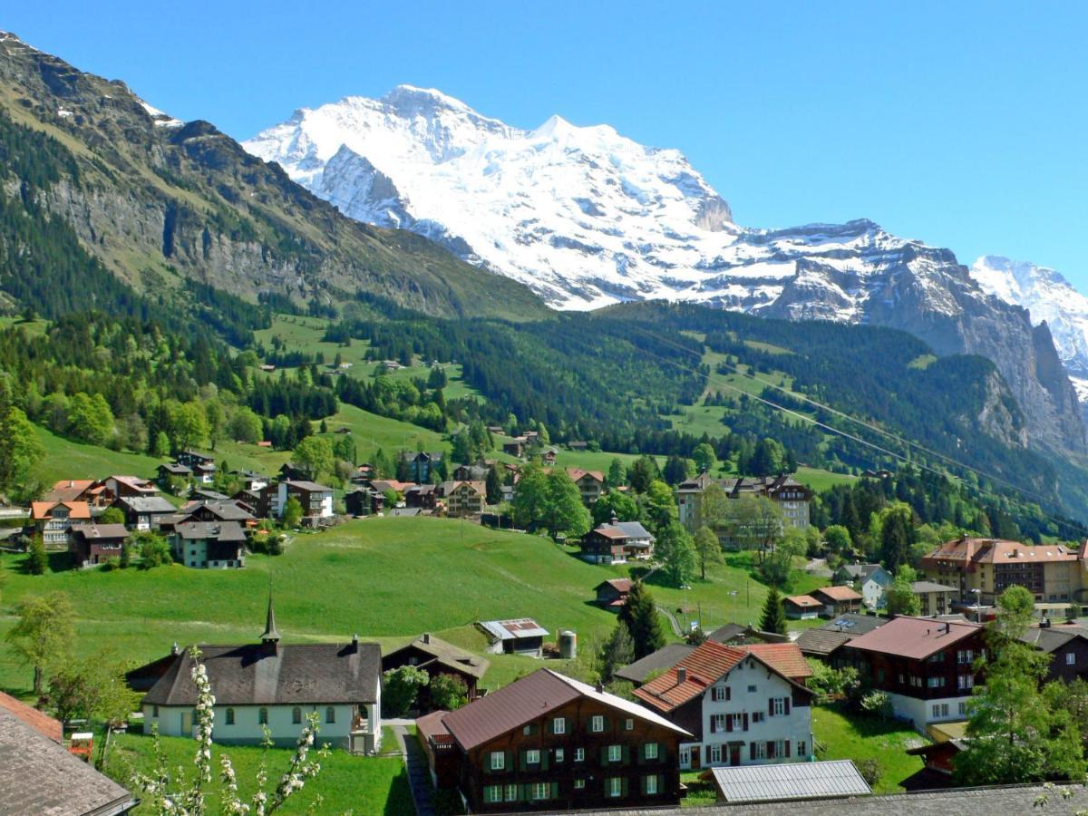Apartment Bristol Apt-K By Interhome Wengen Esterno foto